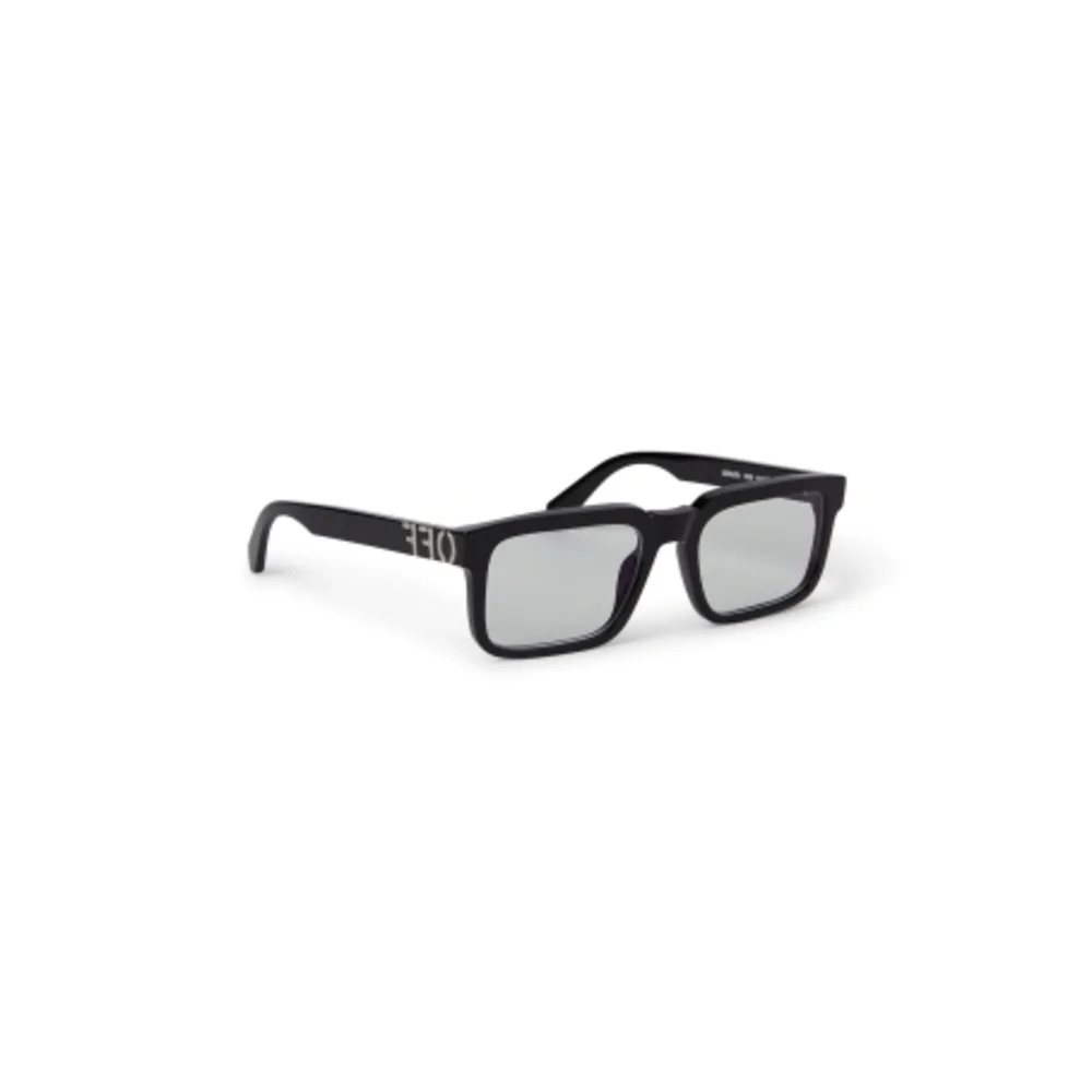 NWT Off-White Style 70 Black Rectangle 55mm Eyeglasses